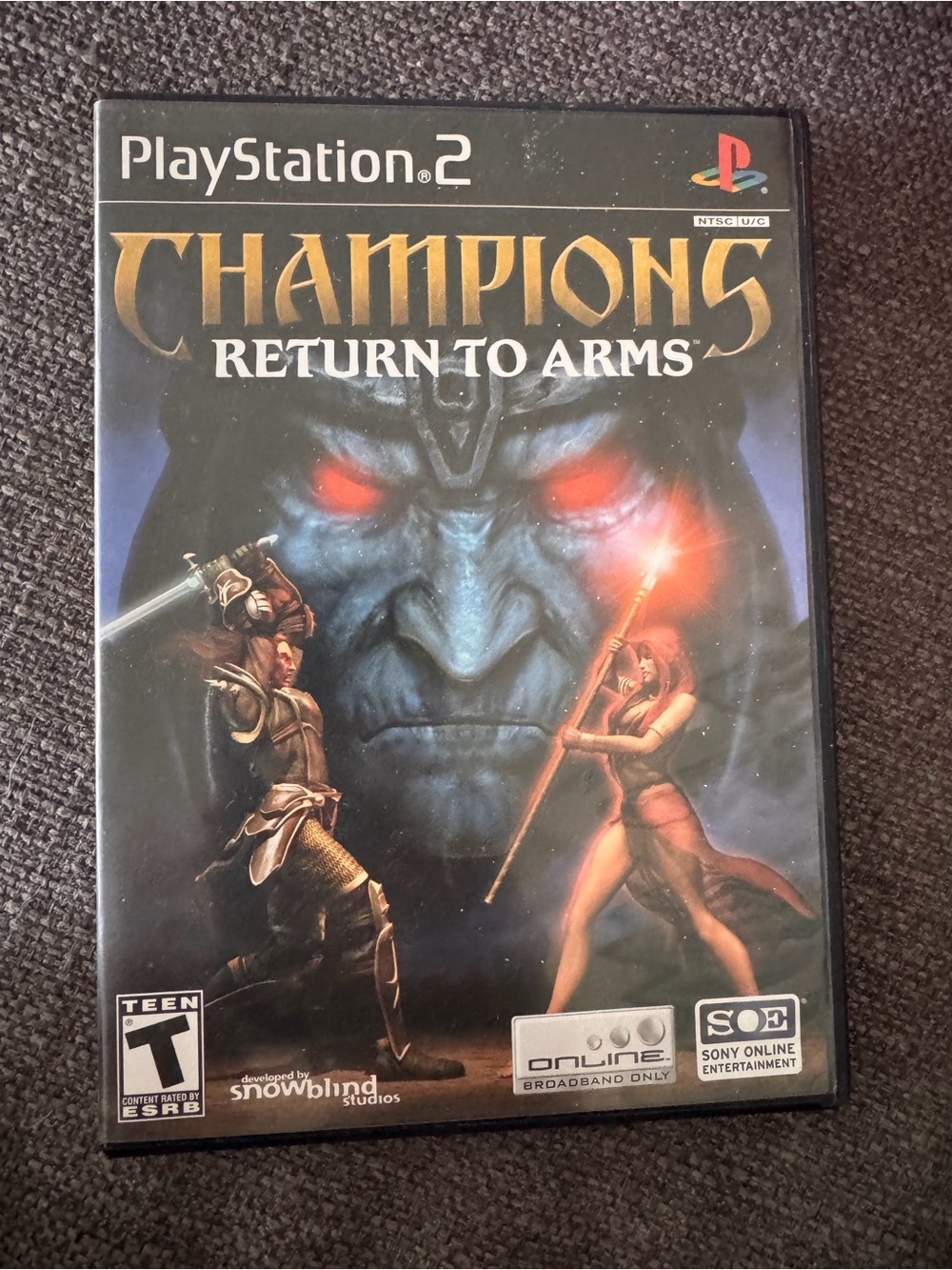 Champions: Return to Arms PlayStation 2
